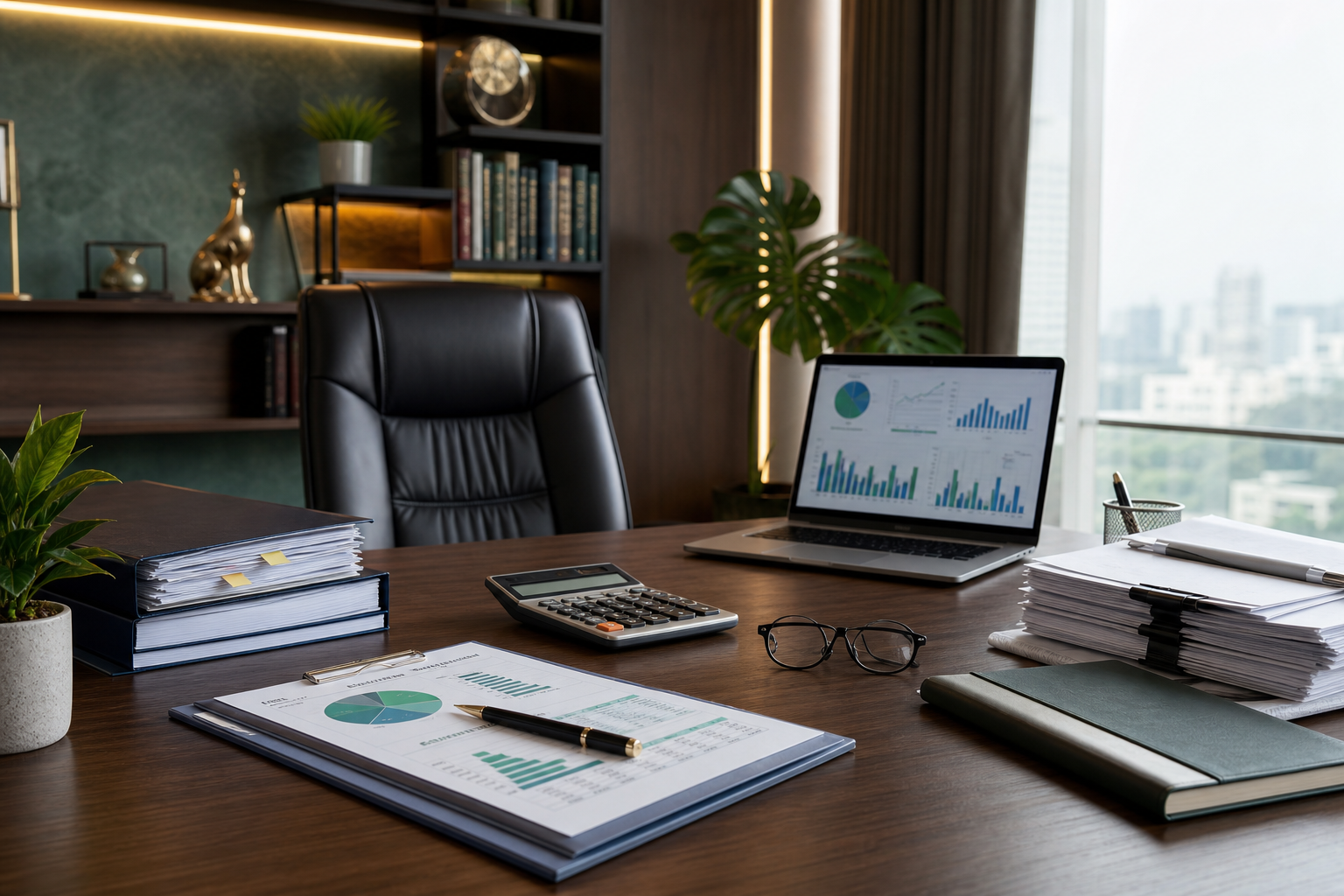Chartered Accountant workspace